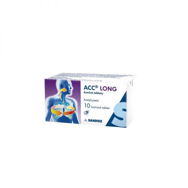 ACC LONG 600 mg šumivé tablety 1x10 ks