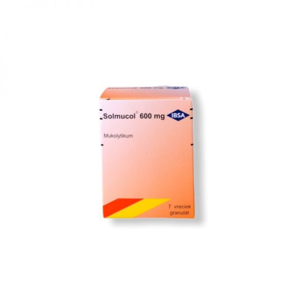SOLMUCOL 600 mg Granulát 7 vreciek