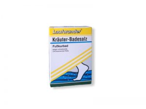 LAUFWUNDER Kräuter-Badesalz Kyslá soľ do kúpeľa na nohy 250g