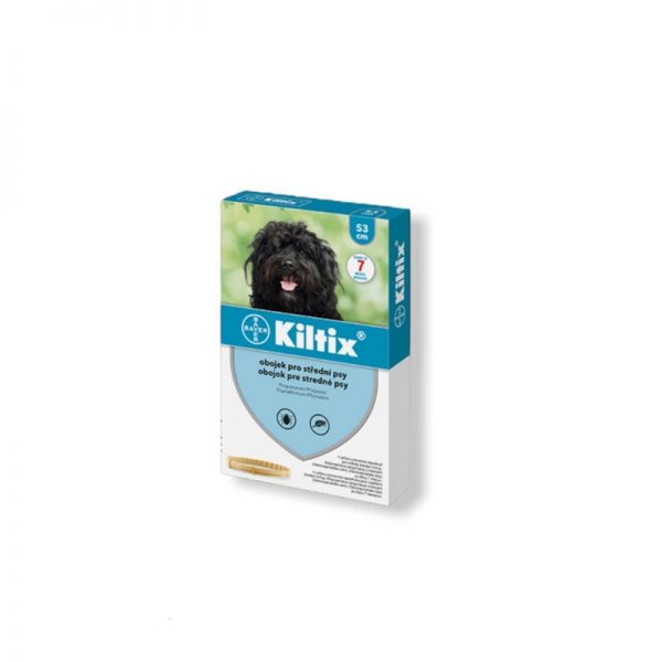 KILTIX Antiparazitný obojok pre stredné psy 53cm
