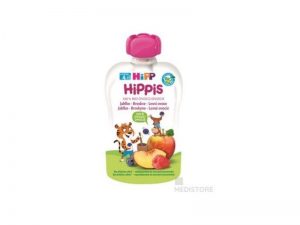 HiPP HiPPis 100% Ovocie Jablko Brosk. Lesné plody