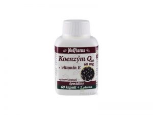 MedPharma KOENZÝM Q10 60 mg + Vitamín E