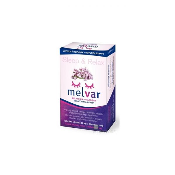 MELVAR tablety s postupným uvoľňovaním 1x30 ks