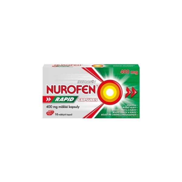 NUROFEN Rapid 400 mg kapsuly 1x10 ks