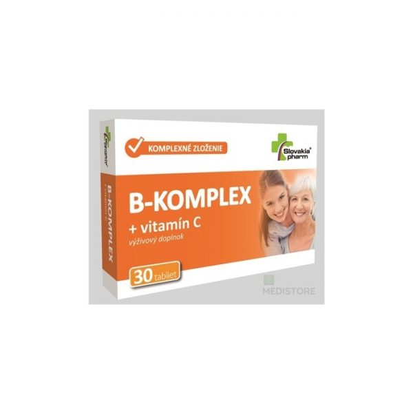 Slovakiapharm B-KOMPLEX + vitamín C