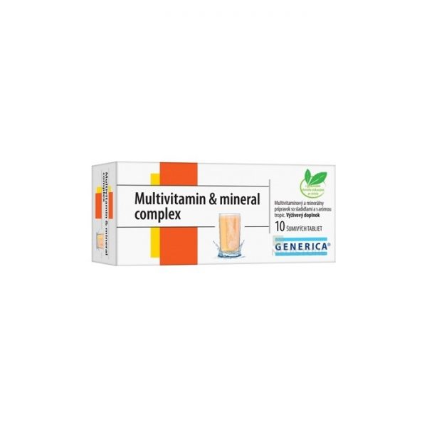GENERICA Multivitamin & mineral complex tablety 1x10 ks