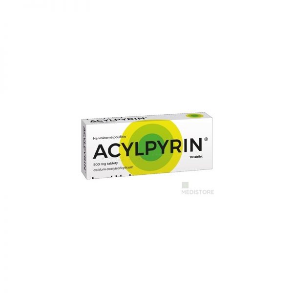 ACYLPYRIN 500 mg šumivé tablety 1x10 ks
