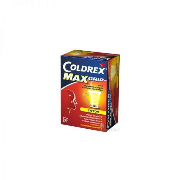 COLDREX MAXGRIP citrón vrecúška 1x10 ks