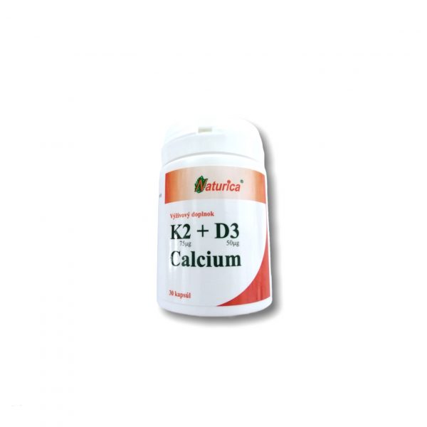 Naturica K2 + D3 Calcium cps 1x30 ks