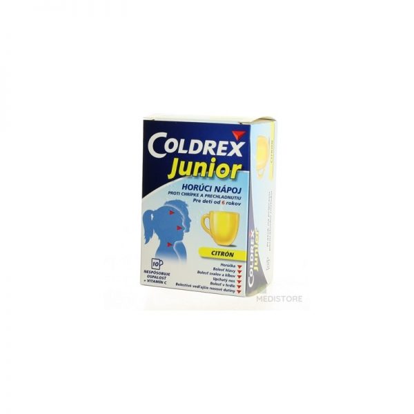 Coldrex nápoj Junior Citrón vrecúška 1x10 ks