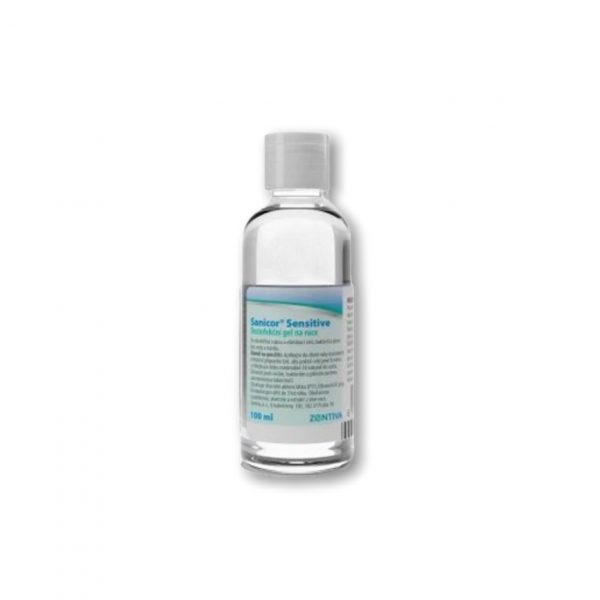 Sanicor Sensitive dezinfekčný gél na ruky 1x100 ml