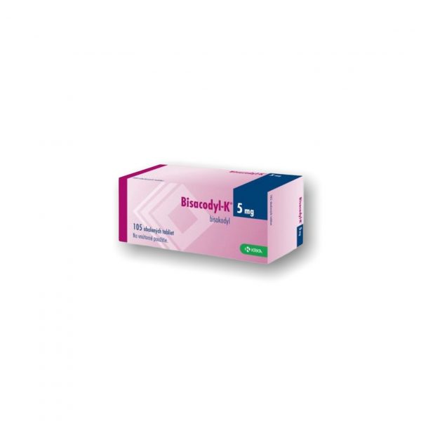 Bisacodyl-K tbl obd 5 mg (blis.Al/PVC) 1x105 ks