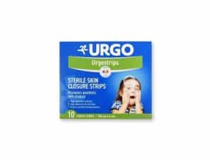 URGO Urgostrips STERILE SKIN CLOSURE STRIPS sterilné samolepiace chirurgické stehy (100 mm x 6 mm) 1x10 ks