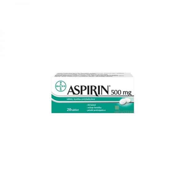Aspirin 500 mg tablety 1x20 ks