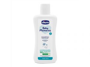 CHICCO Šampón na vlasy Baby Moments 92 % prírodných zložiek 200 ml