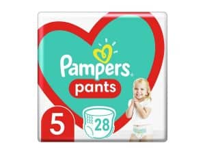 PAMPERS Pants plienkové nohavičky veľ. 5, 28 ks, 12-17 kg