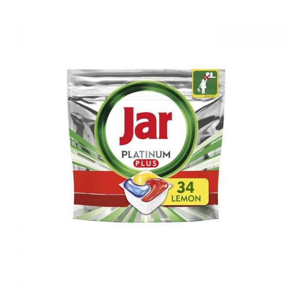 JAR Platinum Plus Quickwash tablety do umývačky 34 ks