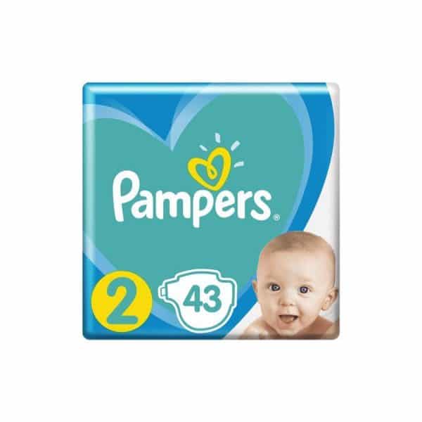 PAMPERS Plienky New Baby-Dry 2 MINI 4-8kg 43ks
