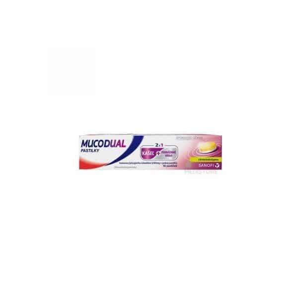 Mucodual 80-5 mg 18 pastilek