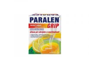 PARALEN GRIP horúci nápoj citrón 650 mg/10 mg vrecúška 1x12 ks