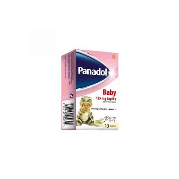 Panadol Baby 125 mg čapíky 1x10 ks