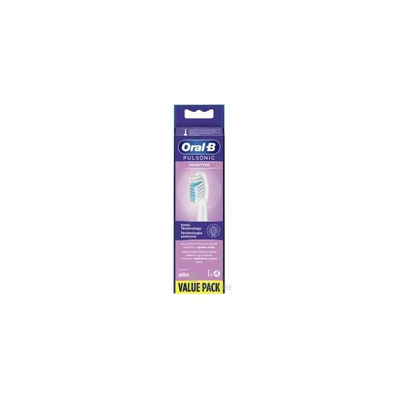 Oral-B PULSONIC SENSITIVE čistiace náhradné hlavice 1x4 ks